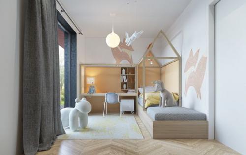 Thiết kế nội thất phòng ngủ cho bé yêu với những không gian độc đáo