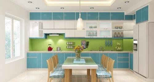 Phong thủy trong thi công tủ bếp rước vận may